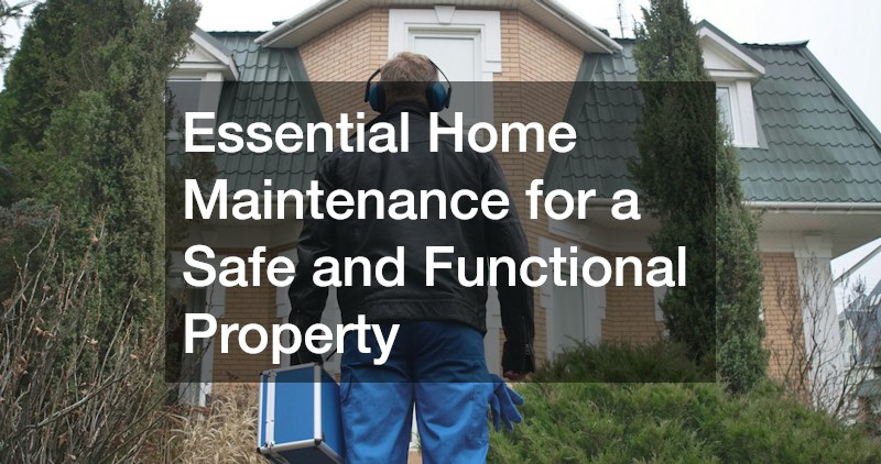 Essential Home Maintenance for a Safe and Functional Property